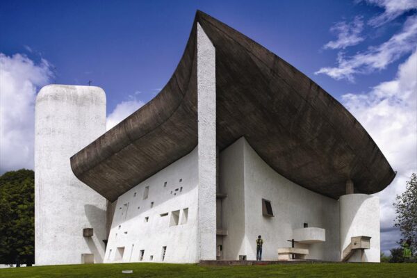 Le Corbusier, Notre Dame du Haut chapel of Notre Dame du Haut built by Le Corbusier